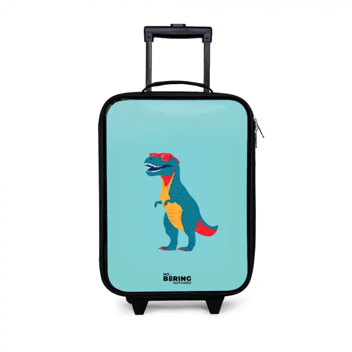 Dino - Dier - Zonnebril Kinderkoffer - Zwart klein -3d