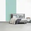 Turquoise - Patroon - Lijnen fotobehang vinyl groot 64 -slaapkamer
