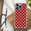 Retro - Patroon - Kleurrijk Hoesje iPhone 16 Pro Max met koord klein 804 -sfeer4