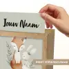 Illustratie - Vos - Konijn - Bladeren Light Box met kabel (Kinderlampje) klein -USP_websiteprintNL