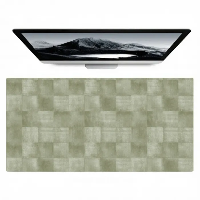 Vlakken - Rustiek - Groen Muismat XXL klein 681 -zzz3d
