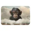 Aap - Dieren - Bad - Schuim WCmat klein -3d