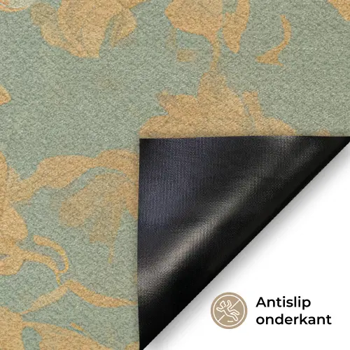Goudvissen - Oranje - Vrouw - Blond Deurmat klein -antislip_NL