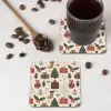 Illustratie - Kerstfiguren - Beige onderzetter kurk middel 366 -sfeer2