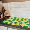 Ananas - Geel - Groen - Tropisch Inductie beschermer vinyl 3mm klein 276 -sfeer3