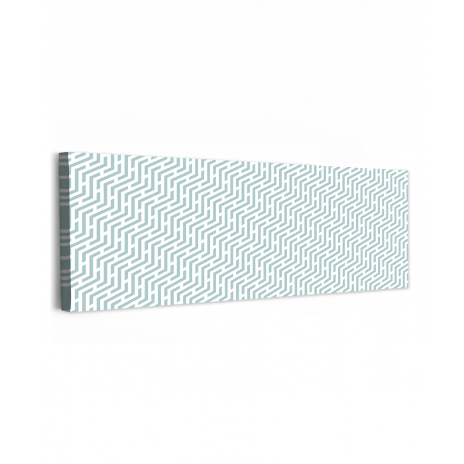 Design - Geometrie - Patroon - Groen canvas 2cm klein 828 -z3d