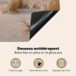 Pier - Zonsondergang - Strand Inductie beschermer vinyl 3mm middel -usfeer4_FR
