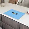 Vogel - Blauw - Eenvoudig Inductie beschermer vinyl 3mm klein -sfeer8