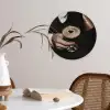 Hartje - Cocktail - Espresso Martini - Hand Wandcirkel plexiglas klein -sfeer4