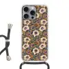 Floraal - Stilleven - Kleurrijk Hoesje iPhone 16 Pro Max met koord klein 804 -3d