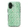 Panterprint - Groen - Beige - Dierenprint Toughcase MagSafe Apple iPhone 17 klein -3d