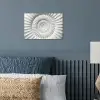 Schelp - Spiraal - Wit poster papier klein -sfeer2
