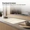 Marmeren Tijdlijn Inductie beschermer vinyl 3mm klein -sfeer1