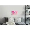 Discobal - Pink - Verf Muursticker klein -slaapkamer