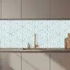 Patronen - Abstract - Driehoek - Geometrie keuken achterwand 2 middel 871 zz_3dshopping