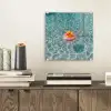 Badeend - Zwemband - Geel plexiglas 5mm klein -sfeer1