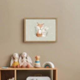 Minimalistisch - Dieren - Bladeren - Stippen Light Box met batterij (Wandlamp kind) middel -sfeer2_kind