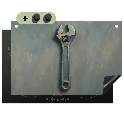 Moersleutel - Gereedschap - Verf Inductie beschemer met haakjes klein -3d