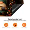 Gnooms - Kerst - Raam - Kleurrijk Inductie beschermer vinyl 3mm klein -zzzzzzz-td-onderkant