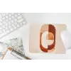 Illustratie - Abstract - Vormen - Rood muismat rubber klein -witbureau