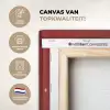 Patroon - Stippen - Rood canvas 2cm xxl 828 -sfeer2