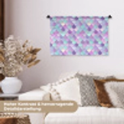 Dromerig - Zeemeermin - Pastel Wandkleed katoen klein 269 -tsfeer1_DE