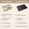 Bloem - Beige - Verf - Schaduw Dienblad Rechthoek middel -USP_VergelijkingNL