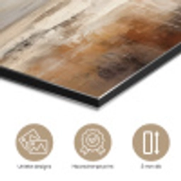 Kunst - Industrieel - Grijs - Bruin - Abstract aluminium wit klein -closeup_NL