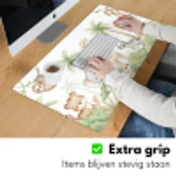 Dieren - Jungle - Pastel Muismat XXL klein -sfeer3