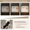 Pizza - Kaas - Pepperoni Light Box met batterij (Wandlamp) middel -USP_dimbaarNL