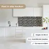 Modern - Abstract - Zwart keuken achterwand 2 middel 871 -sfeer4_NL