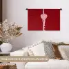 Love - Hart - Rood Wandkleed katoen klein -sfeer1