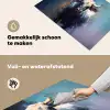 Stier - Zwart - Abstract - Horens Inductie beschemer met haakjes klein -ky-schoon-nl