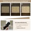 Patroon - Waaier -  Goud Light Box met batterij (Wandlamp) middel 907 -USP_dimbaarNL