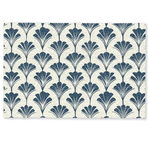 Klassiek - Motief - Blauw Deurmat klein 898 -zkaufland3d