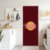 love your damn self - Cirkel - Glitter - Rood deurposter klein -sfeer5