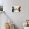 Abstract - Kleurexplosie - Landschap tuinposter los doek klein -sfeer8