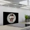 Rose - Strik - Bestek keuken achterwand spatscherm klein -3d_schuin