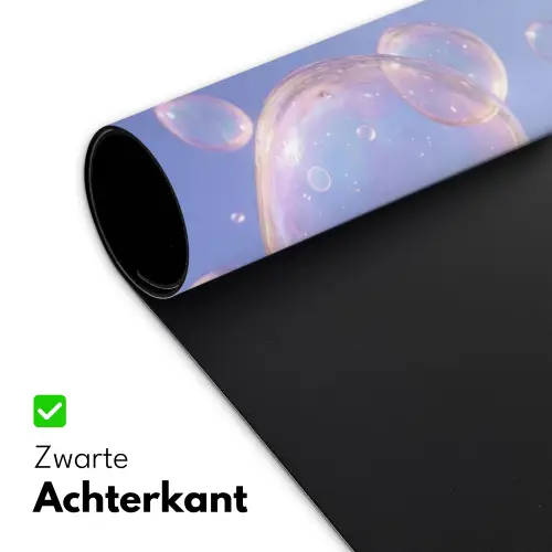 Pastel - Bubbels - Dromerig Muismat XXL klein -sfeer2