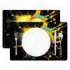 Citroen - Graffiti - Kleurrijk - Verf - Modern Placemat vinyl groot -zzsfeer2_Kitchenyeah-website