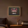 Krab - Rood - Tekst - Zwart Light Box met batterij (Wandlamp) middel -sfeer4