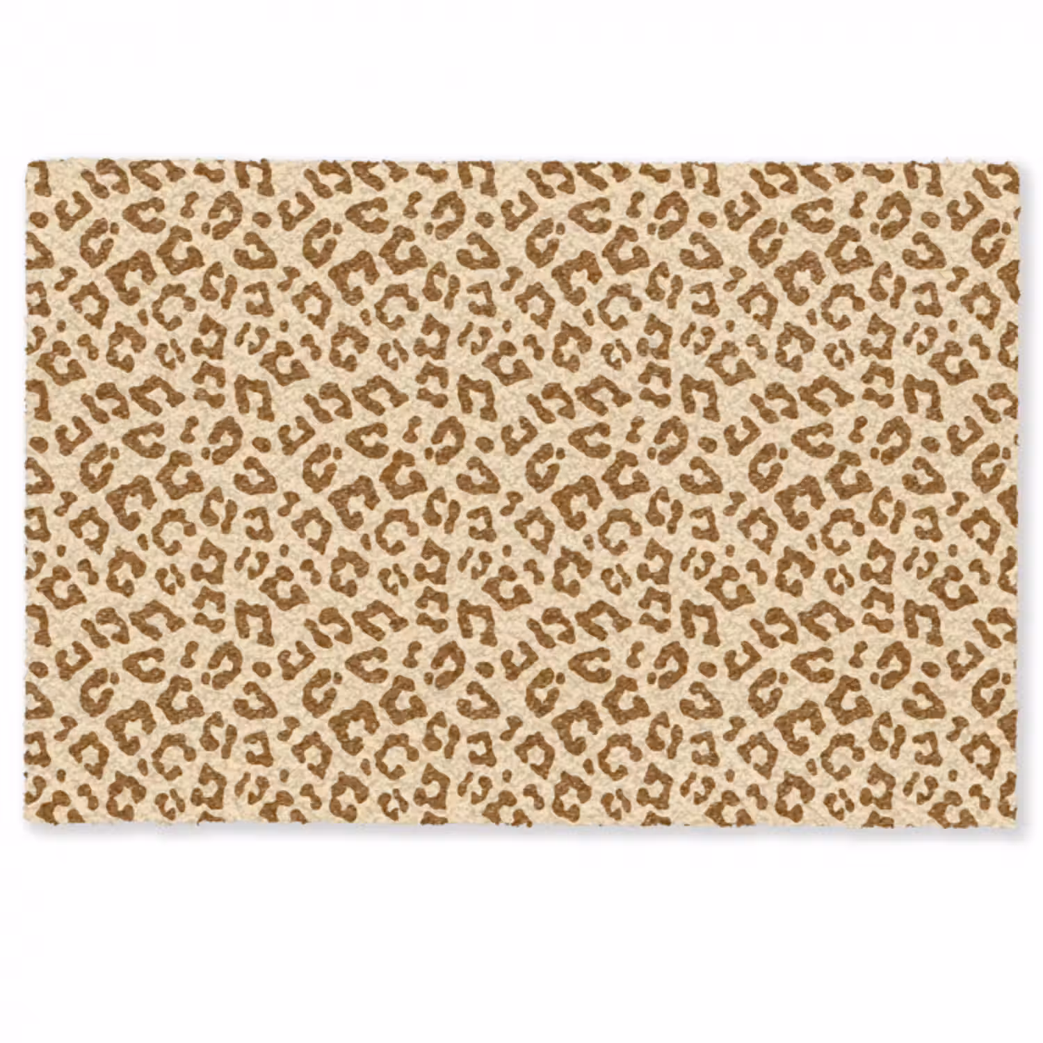 Fußmatte - Leopard - Braun - Muster