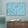 Water - Blauw - bubbels canvas 2cm klein -sfeer4