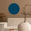 Indigo - Palet - Kleuren Wandcirkel behangsticker klein 186 -sfeer1