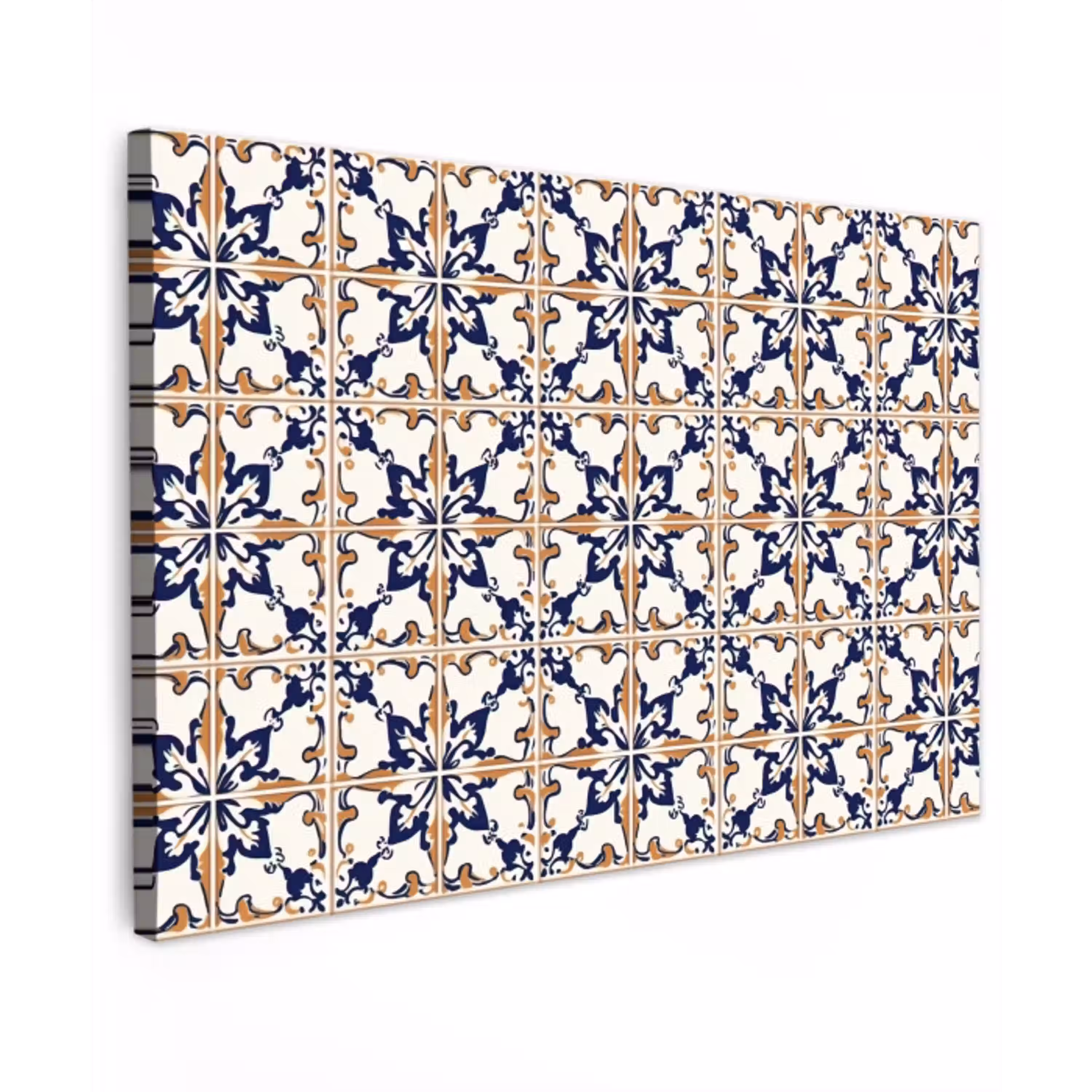 Klassiek - Patroon - Kleurrijk canvas 2cm klein 34 -z3d