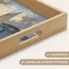 Zeilboot - Zon - Pier - Hout Dienblad Rechthoek middel -USP_HandgreepNL