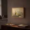 Olijven - Stilleven - Vintage Light Box met batterij (Wandlamp) middel -sfeer1
