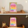Alfabet - Educatief - Letters leren voor kinderen - Roze - Eenhoorn Light Box met kabel klein -sfeer3_kind