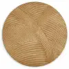 Structuur - Natuur - Kunst - Rotan Wandcirkel kunststof plaat 5mm dik klein -3d
