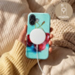 Kersen - Rood - Drie - Geverfd Toughcase MagSafe Apple iPhone 17 klein -USP_MagsafeV